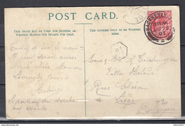 Postkaart Van Wackneyis Naar Liege - Storia Postale