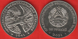 Transnistria 25 Roubles 2021 "Tiraspol - Melitopol Operation" UNC - Moldavie