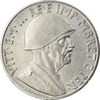 Monnaie, Albania, Vittorio Emanuele III, Lek, 1939, Rome, SUP+, Stainless Steel - Albanien