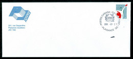 PLAISANCE, Québec; Oblitération Souvenir Cancel; 100 Ans / Years; Used Envelope / Enveloppe Usagée; Sc. # 1835 (6834) - Briefe U. Dokumente
