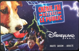 FRANCE  -  DisneyLAND PARIS  - CHERIE J'AI RETRECI  -  Adulte - Passaporti  Disney