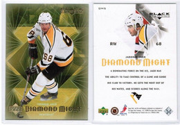 JAROMIR JAGR---UPPER DECK "Black Diamond Might" 1999-2000 (NHL--1-7) - 1990-1999