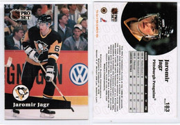 JAROMIR JAGR---PRO SET 1991-2 (NHL--1-9) - 1990-1999