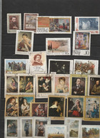 COLLECTION DE TABLEAUX RUSSES      1956 1990    127 TIMBRES  TBE  5 SCANS - Andere & Zonder Classificatie