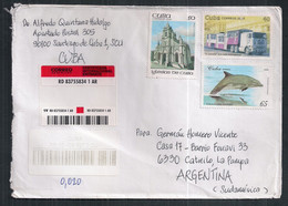 Cuba - Enveloppe De Timbre Moderne En Circulation - Covers & Documents