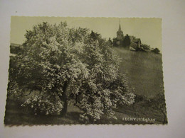 Suisse Féchy  L'église  écrite + Timbre 1965  Edit Perrochet - Féchy