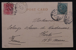 AUSTRALIE / NEW SOUTH WALES - Affranchissement De Sydney Sur Carte Postale Pour La France En 1902 - L 109531 - Brieven En Documenten