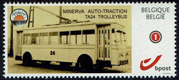 Belgie Belgien 2021 - Minerva Auto-Traction TA24 Trolleybus - OBP 4183a (2015) - Altri & Non Classificati