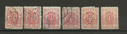 Poland 1919 Different Variants - Usados