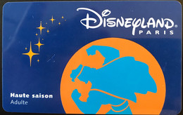 FRANCE  -  DisneyLAND PARIS  -  HERCULE  -  Adulte  -  Bande Magétique Black - Passeports Disney