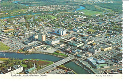 Fairbanks, Alaska, Business District, Gelaufen 1974 - Fairbanks