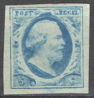 Nederland 1852 NVPH Nr 1 Ongebruikt/MNG Koning Willem III, King William III - Unused Stamps