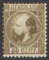 Nederland 1867 NVPH Nr 12 Ongebruikt/MNG Koning Willem III, King William III - Nuevos