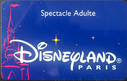 FRANCE  -  DisneyLAND PARIS  -  SECTACLE ADULTE  -  Bleu - Passeports Disney