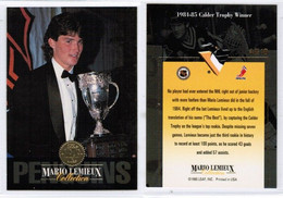 MARIO LEMIEUX---LEAF "Collections" 1993-94 (NHL--2-9) - 1990-1999