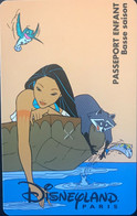 FRANCE  -  DisneyLAND PARIS  -  POCAHANTAS - Enfant - Passaporti  Disney