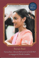 Carte Harry Potter Auchan N°83 Parvati Patil - Harry Potter