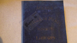 AGENDA, 1891, Limoges , A La Ville De Paris, C Barny - Big : ...-1900