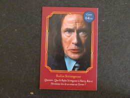 CARTE AUCHAN HARRY POTTER 64/90 RUFUS SCRIMGEOUR - Harry Potter