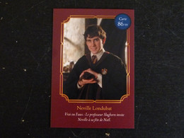 CARTE AUCHAN HARRY POTTER 86/90 NEVILLE LONDUBAT - Harry Potter