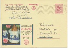 BELGIEN 1968, 2266 N WILLEM II Zigarren 2 F Werbe-GA Advertising St. NIKLAAS / 1 - Sonstige & Ohne Zuordnung