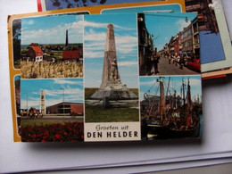 Nederland Holland Pays Bas Den Helder Met Monument Centraal - Den Helder