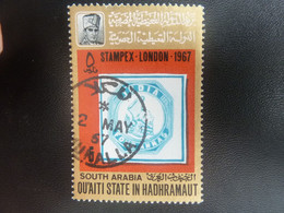 Qu'aiti State In Hadhramaut - Stampex - London - Val 5 Fils - Polychrome - Oblitéré - Année 1967 - - 1967 – Montreal (Canada)