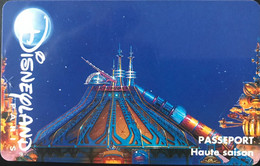 FRANCE  -  DisneyLAND PARIS  -  SPACE MOUNTAIN  -  Adulte - Passaporti  Disney