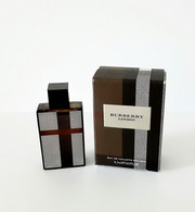 Miniatures De Parfum BURBERRY  LONDON  EDT For Men 4.5 Ml + Boite - Miniaturen Flesjes Heer (met Doos)