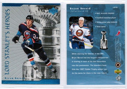 BRYAN BERARD---UPPER DECK "Lord Stanley's Heroes" 1998-9 (NHL--3-4) - 1990-1999