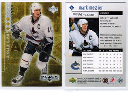 MARK MESSIER---UPPER DECK "TRIPLE DIAMOND" 1998-99 (NHL--3-9) - 1990-1999