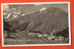 ZQC-26  Saas-Fee  Fletschhorn Laquinhorn Nicht Gelaufen. Stempel Ecole Primaire Le Locle - Saas-Fee