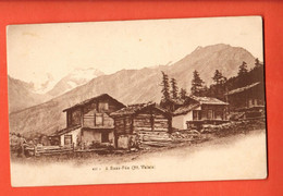 ZQC-29  Saas-Fee Litho Saas-Fee  Chalets. Chiffelle 457 Non Circulé - Saas-Fee