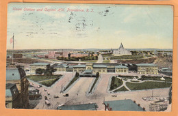 Providence RI Coca Cola Advertising Sign Old Postcard - Providence