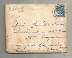 Lettre, Eire , Irlande , ATHLOME ,1939,MOURMELON LE GRAND ,MARNE, 3 Scans - Cartas & Documentos