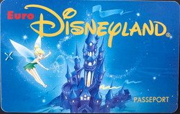 FRANCE  -  Euro DisneyLAND  -  FFE CLOCHETTE  -  Adulte - Disney Passports