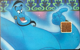 FRANCE  -  CARTES-JEUX  - ALADIN  - Le GENIE  -  20 Unités - Disney Passports