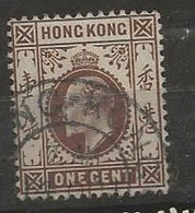 Hong Kong, 1907, SG  91, Used - Gebruikt