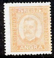 !										■■■■■ds■■ Angra 1892 AF#01 (*) King Carlos Neto 5 Réis 13,5 (x10806) - Angra