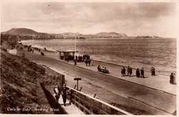 Colwyn Bay - Promenade, Looking West - Publicité Klokzeep - Not Circulated Postcard - Zu Identifizieren