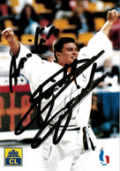 David Douillet Autographe Manuscrite - Sports De Combat