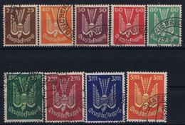 Reich: Mi Nr 210 - 218 Used Obl.  Cancels Fake - Luft- Und Zeppelinpost