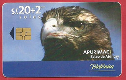 PE.- PERU. TELEPOINT. APURIMAC. BUTEO DE ABANCAY. 20+2 SOLES. - Pérou