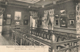 France (13 Marseille) - Exposition Internationale D'Electricité 1908 - Maison Moderne - Intérieur - Exposition D'Electricité Et Autres