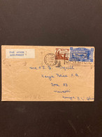 LETTRE Pour Le KENYA TP PARNELL DAVITT 3P + CIREANN 1S OBL.MEC.13 NOV 1946 BAILE ATHA CLIATH - Covers & Documents