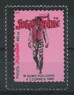 Poland SOLIDARITY (S681): Elections '89 At High Noon (pink) John Wayne - Vignettes Solidarnosc