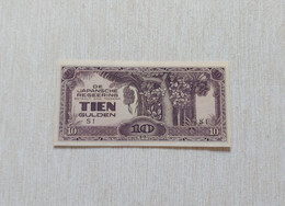 De Japansche Regeering 1942 - Netherlands East Indies (Indonesia) - 10 Gulden - P#125c - UNC - Indes Néerlandaises