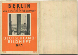 Nr. 1 Deutschland-Bildheft - Berlin 1. Teil - Vom Fischerdorf Zur Weltstadt - Berlino & Potsdam