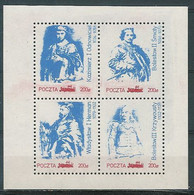 Poland SOLIDARITY (S271): King's Chest (sheet 11 Blue) - Vignettes Solidarnosc