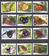 Niuafo'ou, Tin Can Island, 2012, Butterflies, Insects, Animals, MNH, Michel 445-456 - Altri - Oceania